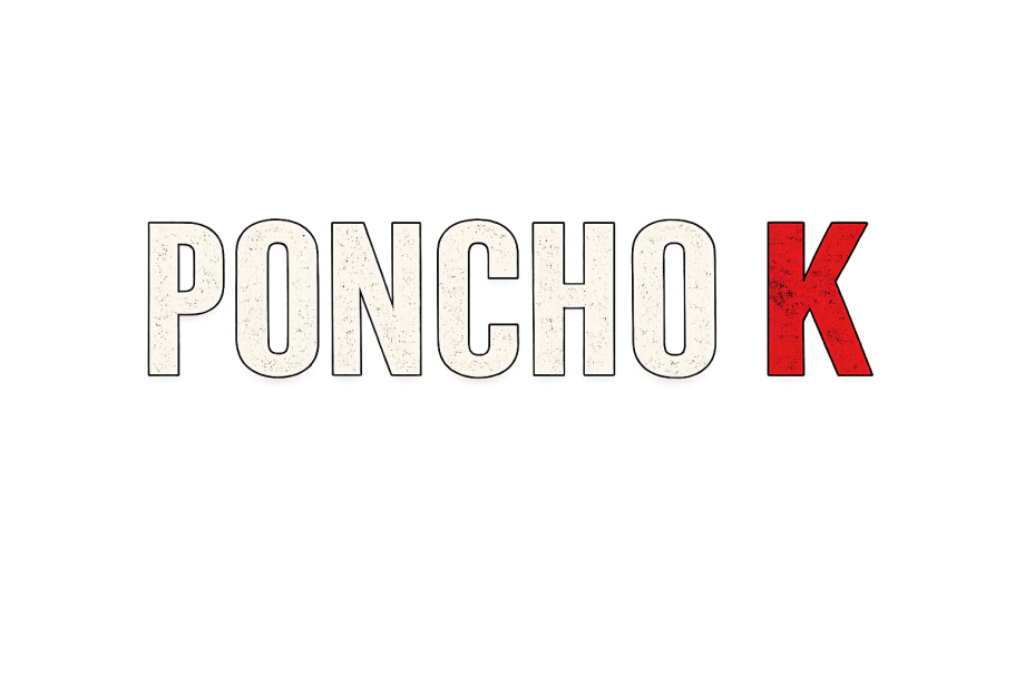 Logotipo del cantante Poncho K